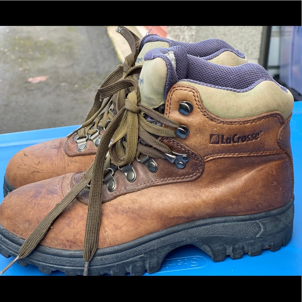 La Crosse 764700M Brown Leather Hiking Boots